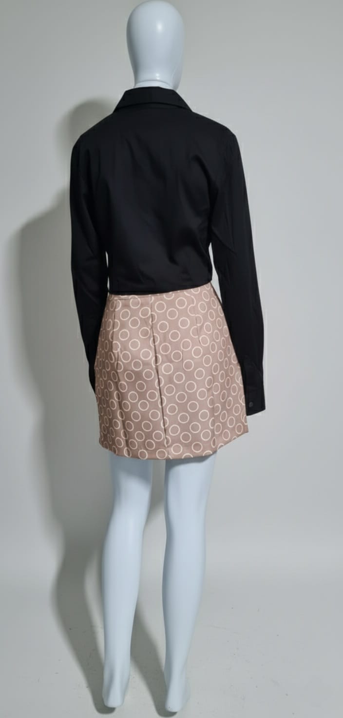 Saia Nude Social Estilosa