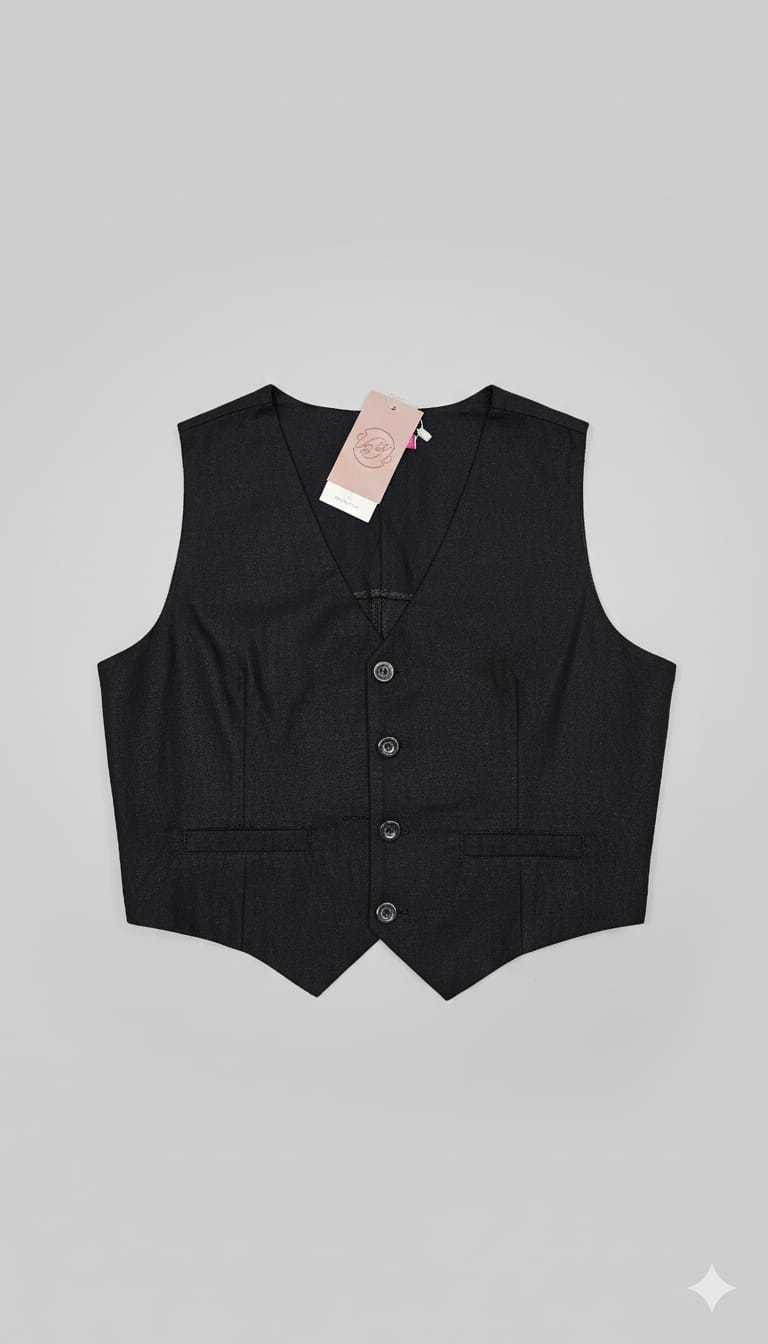 Colete em Alfaiataria – Tamanho P & M