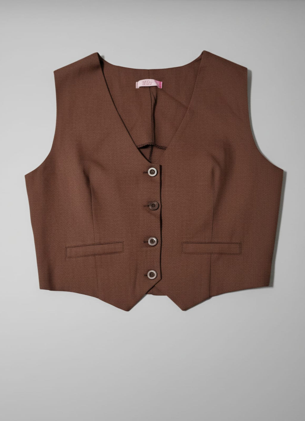 Colete em Alfaiataria – Tamanho P & M