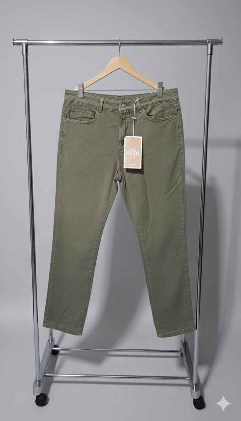 Calça Jeans Sawary Reta Feminina